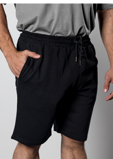 NO JEANS Cotton Shorts – Black