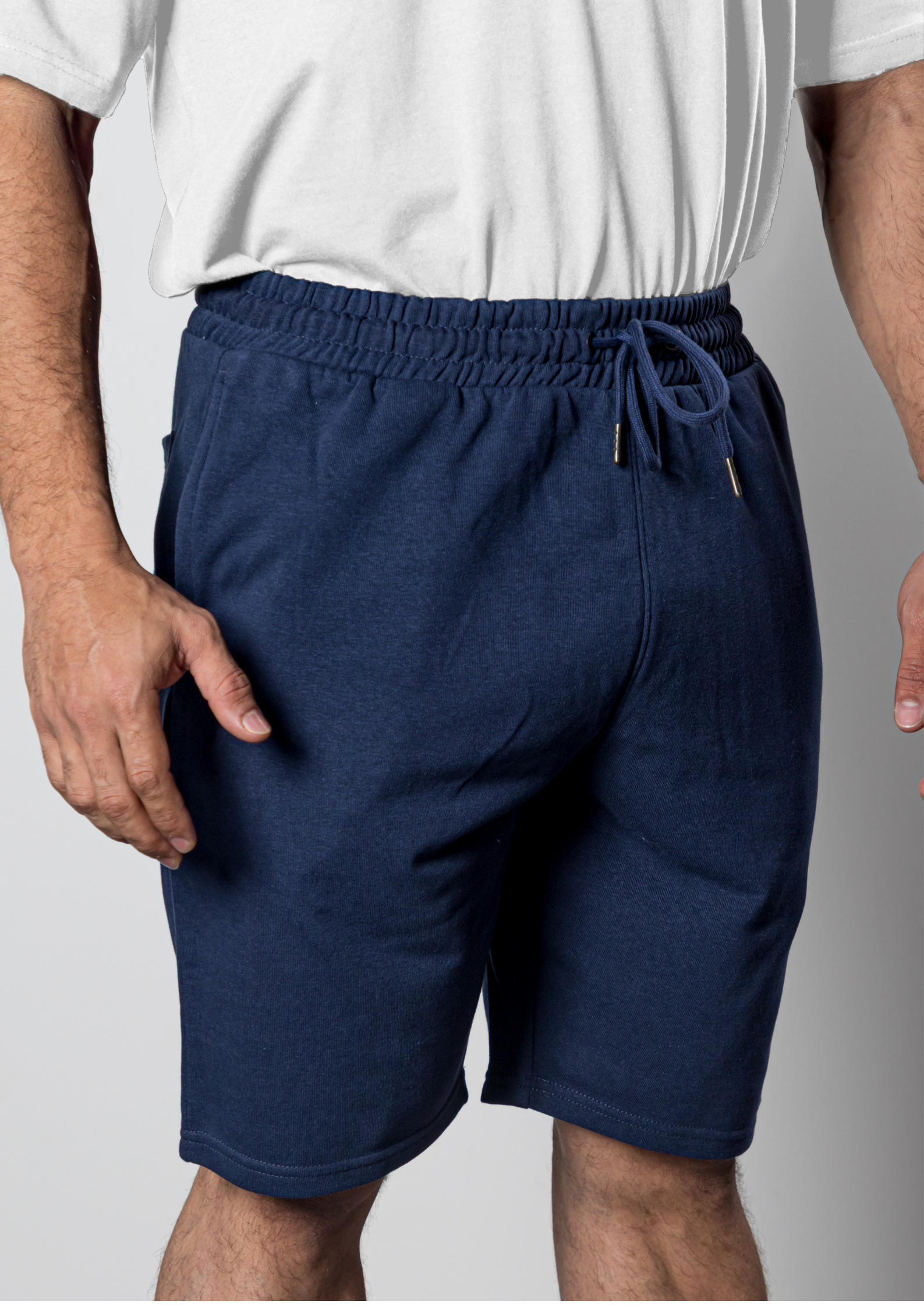 NO JEANS Cotton Shorts – Navy