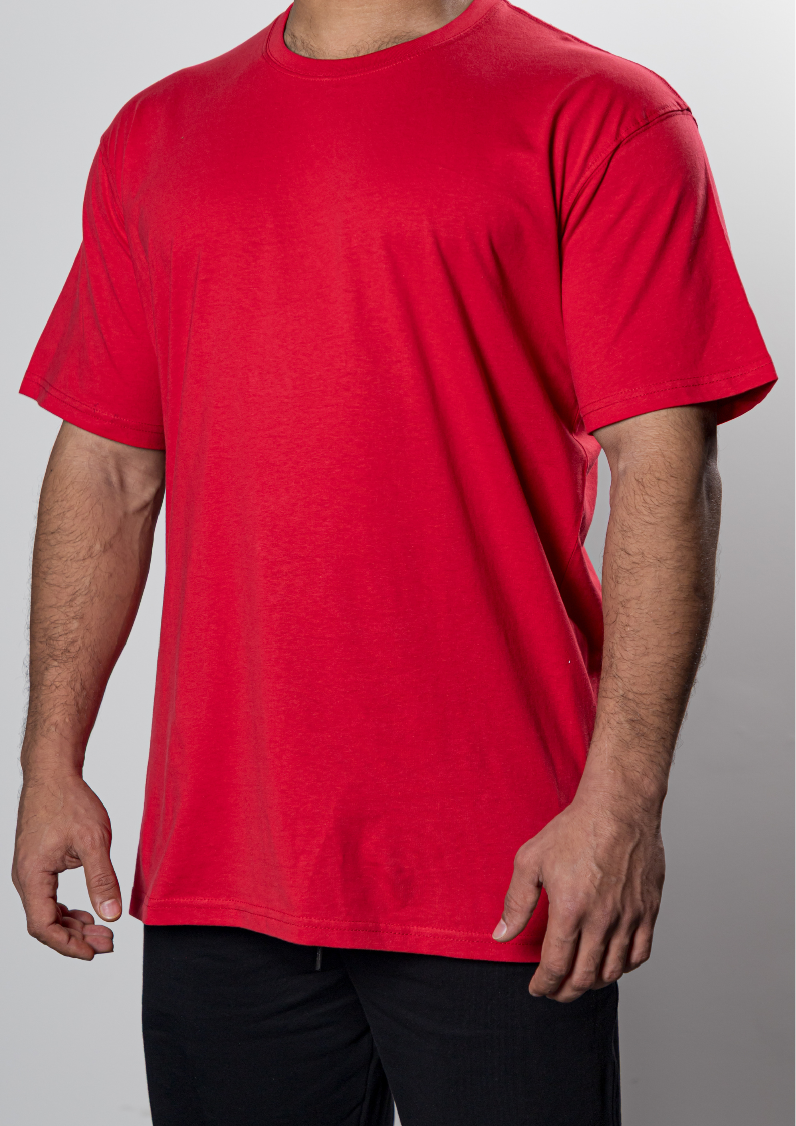 NO JEANS Cotton T-shirts – Red