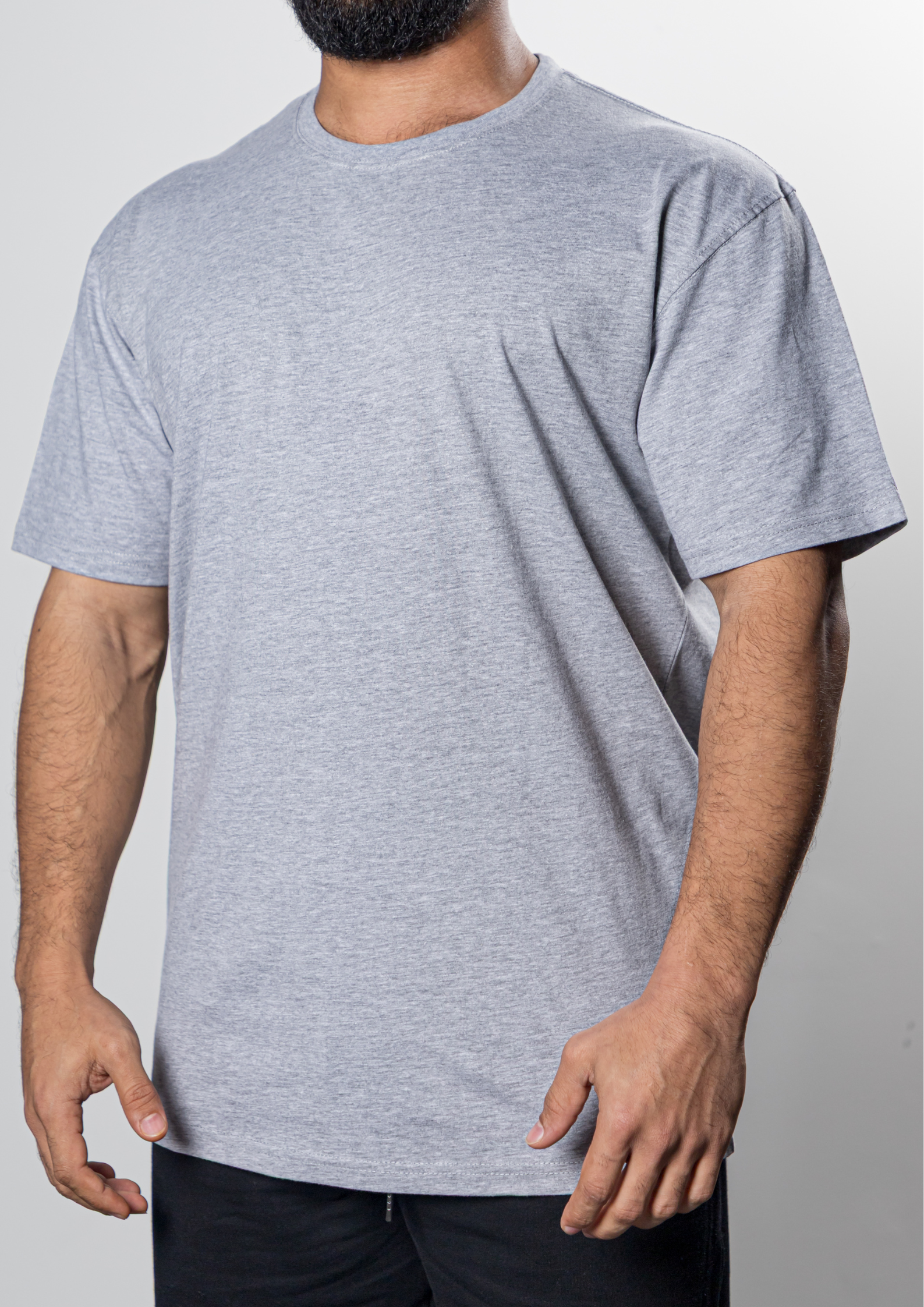 NO JEANS Cotton T-shirts – Gray