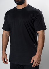 NO JEANS Cotton T-shirts – Black