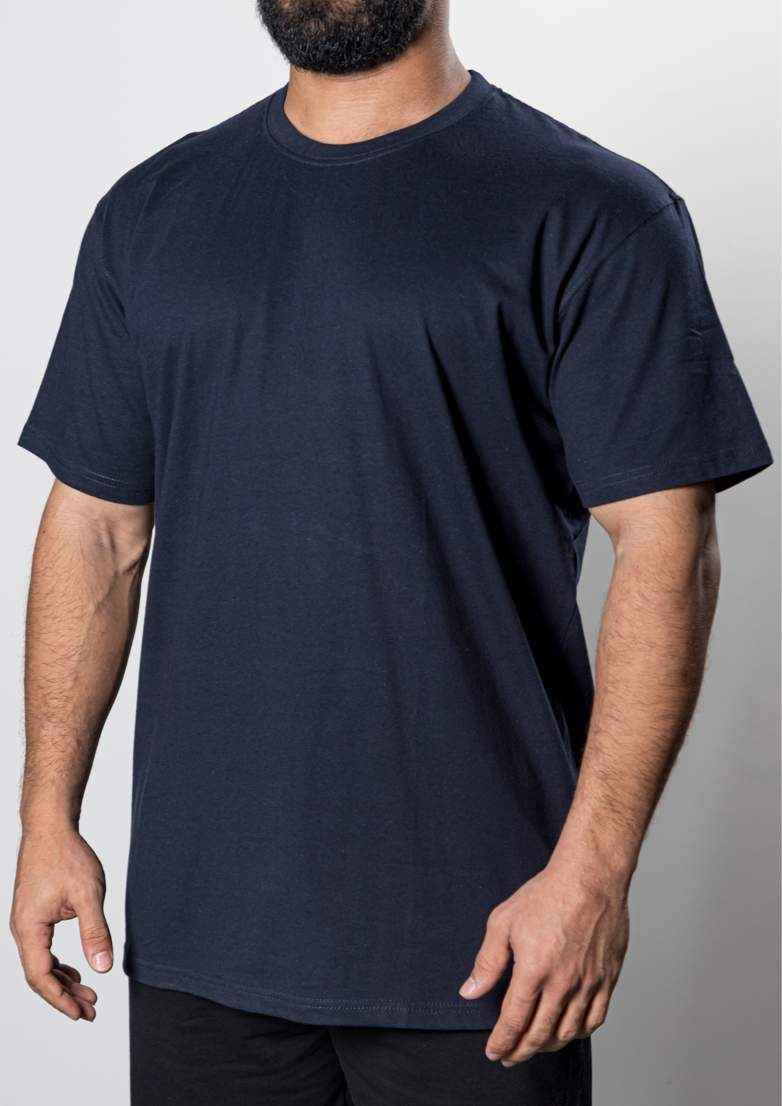 NO JEANS Cotton T-shirts – Navy