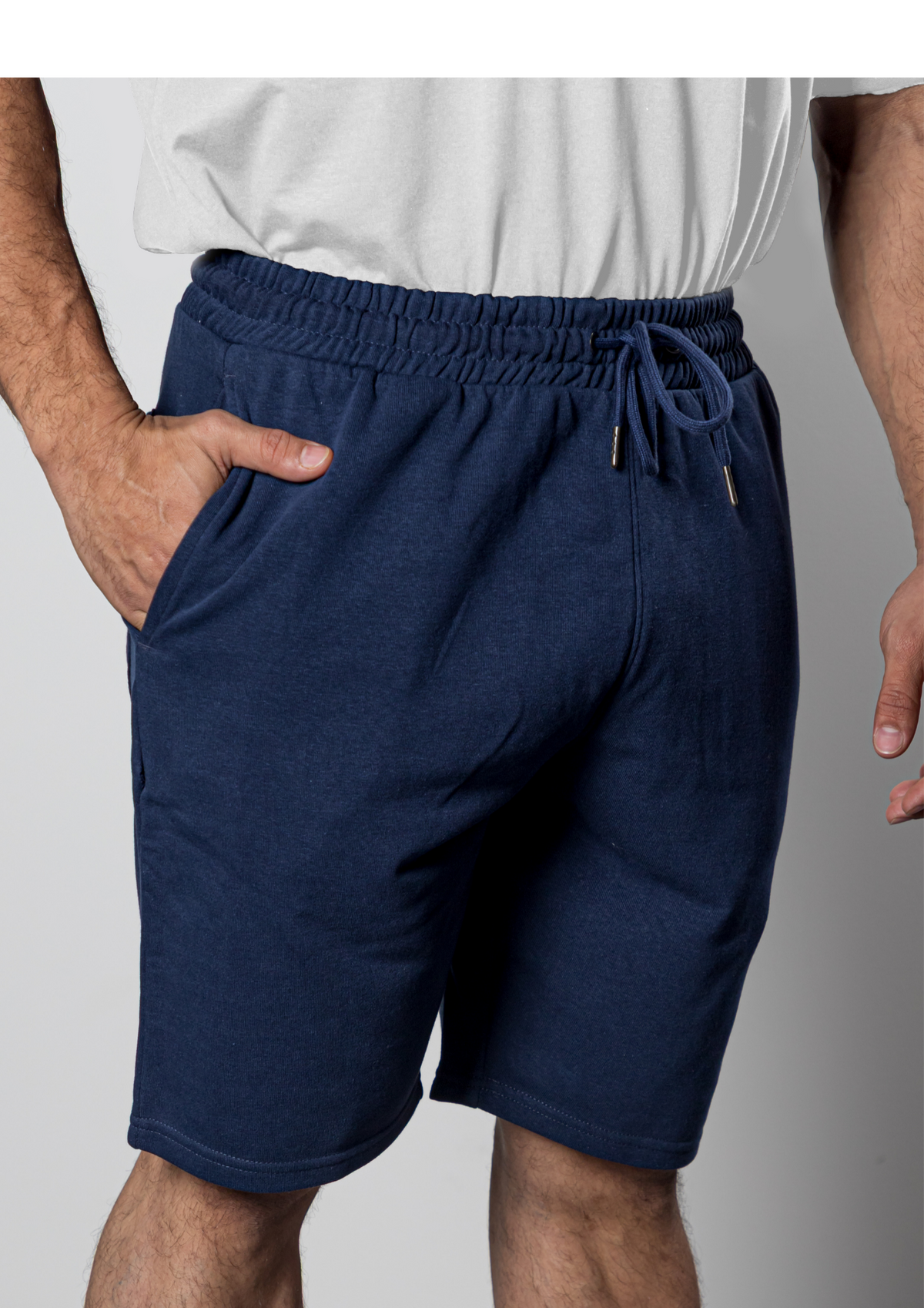 NO JEANS Cotton Shorts – Navy