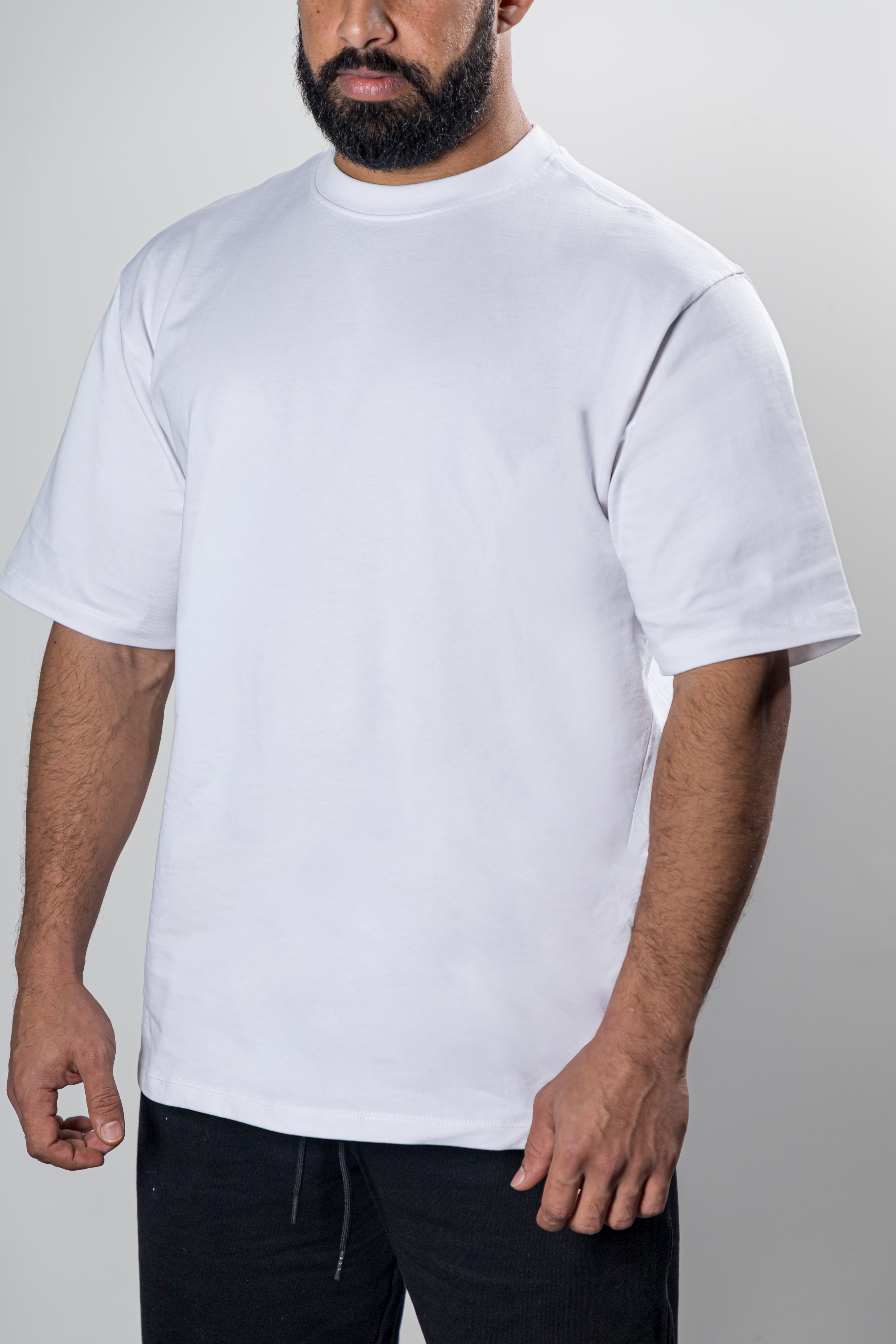 NO JEANS Oversize T-shirts – White