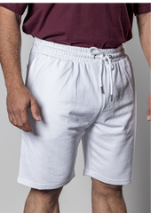 NO JEANS Cotton Shorts – White